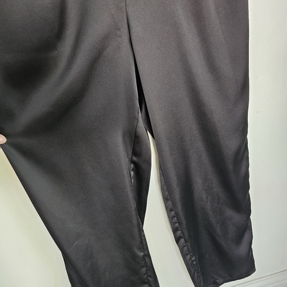 Rachel Zoe Black Satin Halter Jumpsuit - Picture 6 of 9